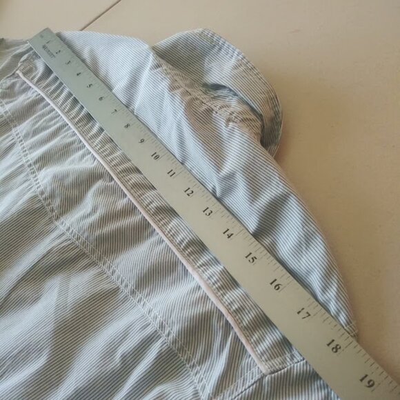 Various Artists men's size S long sleeve striped button up shirt - Picture 10 of 16